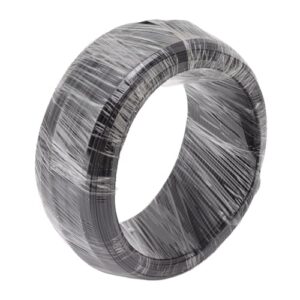 Bonsai Wire Aluminium, 500 G Schwarz für Garten und Gartenbaubaum Training (3,0 mm)