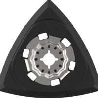 Bosch Schleifplatte mit Starlock-Aufnahme für professionelles Schleifen von Ecken, Kanten und Oberflächen