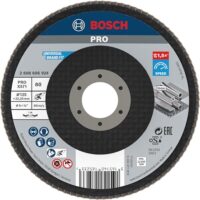 Hochwertiger Schleifdiskus für kleine Winkel-Schleifer, Stahl, Edelstahl, Gusseisen, 125 mm Durchmesser, Grit 80, professionelle Zugabe für Winkel-Schleifer