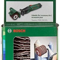 Bosch 60 mm flexible Schleifwalze Körnung 80, Werkzeug zum Schleifen von Holz und anderen Materialien, hochwertige Werkzeuge für Heimwerker und Profis