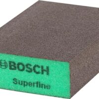 Hochwertiger Schleifschwamm für Farbe auf Holz und Weichholz, Ø 69 x 97 x 26 mm, superfein, Zubehör für Handschleifen