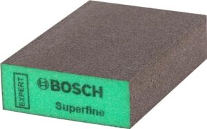 Hochwertiger Schleifschwamm für Farbe auf Holz und Weichholz, Ø 69 x 97 x 26 mm, superfein, Zubehör für Handschleifen