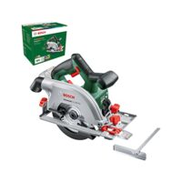 Bosch Akku-Kreissäge UniversalCirc 18V-53, präzises Sägen in Holz, max. Schnitttiefe 53 mm, 18 Volt System, ohne Akku