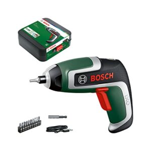 Bosch Akkuschrauber IXO 7. Generation, 3,6V, 2,0Ah, 5,5Nm, mit Mikro-USB-Kabel, kompatibel mit IXO Collection Aufsätzen, schraubt bis zu 190 Schrauben