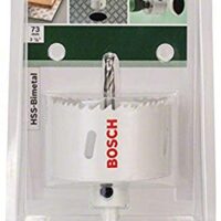 Bosch DIY Lochsäge HSS-Bimetall, Durchmesser 73 mm, für Metalle, Kunststoffe und Holz geeignet