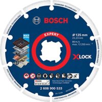 Professionelle Trennscheibe für Gusseisen, Edelstahl und Nichteisenmetalle mit Bosch-Diamant-Technologie