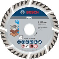 Bosch Diamanttrennscheibe für Universal, 125 x 22,23 mm, für Beton und Mauerwerk