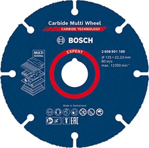 Trennscheibe für Hartholz, Bosch Expert Carbide Multi Wheel Trennscheiben, Zubehör für Kleinen Winkelschleifer