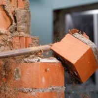 Bosch 1x PRO SDS max-4C Flachmeißel für Beton, Ziegelstein und Bohrhammer
