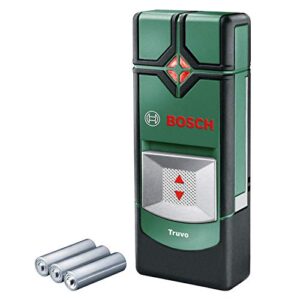 Bosch Ortungsgerät Truvo - einfaches und genaues Ortungswerkzeug für Heimwerker und Handwerker, mit Ein-Knopf-Bedienung und Multidetektor für Eisen-, Nichteisenmetalle und stromführende Leitungen