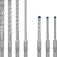 Bosch Professional 7x Expert SDS plus Hammerbohrer Set für Stahlbeton, Bohrungen in Stahlbeton mit Sicherheit und Effizienz durchführen