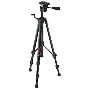 Bosch Professional Baustativ für Laser und Nivelliergeräte BT 150 - Höhe: 55–157 cm, Gewinde: 1/4"