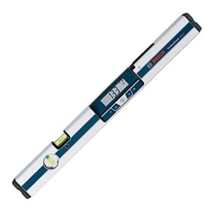 Bosch Professional Digitaler Neigungssensor GIM 60, Messgerät für präzise Neigungsmessungen, Genauigkeit ±0,05°, langlebig und widerstandsfähig, Set enthält Sensor, 4 x AA-Batterien und Schutztasche