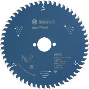Hochwertiges Kreissägeblatt für Holzarbeit mit 56 Zähnen und einer Größe von 190 x 30 x 2,6 mm