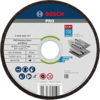 Bosch Professional Trennscheibe für Inox, 10x, Ø 125 mm, Zubehör Winkelchleifer für Edelstahl