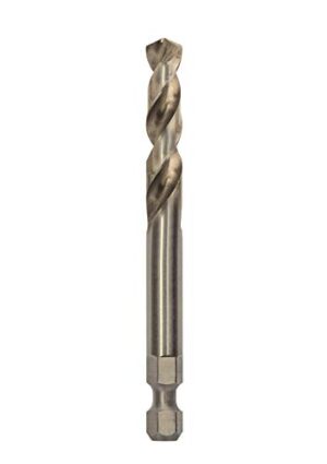 Bosch Professional Zentrierbohrer Plus HSS-Co mit Sechskant-Aufnahme und langen Lebensdauer für Metall- und Edelstahl-Bohren