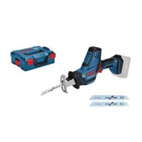 Bosch Professional 18V System Akku Säbelsäge GSA 18 V-LI C (Kompaktsystem, inkl. 3x Säbelsägeblatt, ohne Akku/Ladegerät)