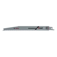 5er-Pack Sägeblätter für Bosch Professional Säge mit 200 x 19 x 1,25 mm Schnittmaß aus HCS-Material, präzise und schnell durch Holz und Holzwerkstoffe schneiden, Schweizer Herkunft