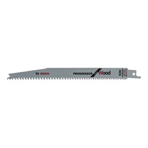 5er-Pack Sägeblätter für Bosch Professional Säge mit 200 x 19 x 1,25 mm Schnittmaß aus HCS-Material, präzise und schnell durch Holz und Holzwerkstoffe schneiden, Schweizer Herkunft