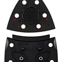 Bosch 2609256D20 Schleifplatte, 102 x 92 mm - hochwertige Werkzeughilfe für Heimwerker und Profis mit Mikrokletthaftung und SDS-System