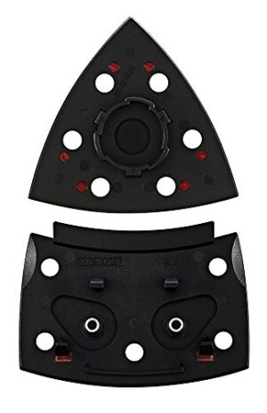 Bosch 2609256D20 Schleifplatte, 102 x 92 mm - hochwertige Werkzeughilfe für Heimwerker und Profis mit Mikrokletthaftung und SDS-System