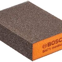Bosch Schleifschwamm für Farbe, Füller, Lack, Holz, Metall und Kunststoff - hochwertiges Werkzeug für professionellen Einsatz