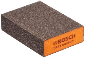 Bosch Schleifschwamm für Farbe, Füller, Lack, Holz, Metall und Kunststoff - hochwertiges Werkzeug für professionellen Einsatz