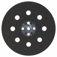 Bosch Professional Schleifteller für PEX 11 und PEX 115, 115 mm weich, schwarze Farbe, perfekt für Standardschleifarbeiten