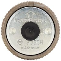 Bosch Schnellspannmutter SDS Clic M14, Silber, Dicke: 14 mm (1er Pack)