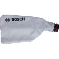 Bosch 1x Staubbeutel mit Click-and-Clean-Aufnahme, ideal für Kapp- und Gehrungssäge von Bosch, Zubehör für Kreissäge