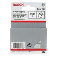 Hochwertige Bosch Tackerklammern 8/11,4 mm Typ53 für Handtacker - ideal für professionelle Arbeit