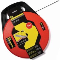 Elektroinstallation Einziehspirale Kabelzieher, flexibler Kabel durch das Rohr ziehen, Kabel durch Metallrohr ziehen, elektrischer Kabelzieher, Elektroinstallationswerkzeug