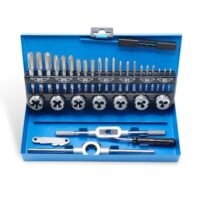 Gewindeschneider-Set, Gewindebohrer und Schneideisen Set mit Windeisen