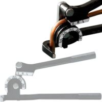 Manuelle Rohrbiegemaschine 3 in 1, CCLIFE Rohrbiegegerät mit 6-8-10 mm Biegen, ideal für Aluminium, Messing, Kupferrohr und dünnes Hohlrohr