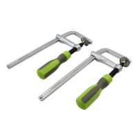 CENPEK 1 Paar Schraubzwingen, 160 mm x 60 mm, robuste Schnellschiebezwingen, Holzzwingen für Führungsschiene mit ergonomischem Griff und hoher Haltbarkeit