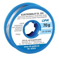 Bleifreier Lötzinn mit Flussmittel, ideal für Feinlötungen in der Elektronik und Elektrotechnik, Made in Germany
