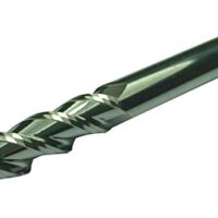Hochwertiger Schaftfräser für Aluminium, Hartmetall Fräser mit polierten Schneiden für optimale Zerspanung