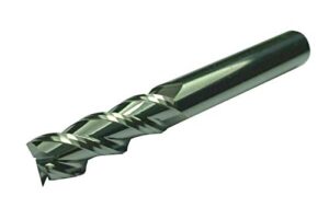 Hochwertiger Schaftfräser für Aluminium, Hartmetall Fräser mit polierten Schneiden für optimale Zerspanung