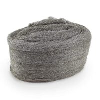 Stahlwolle für das Reinigen und Polieren von Holz, Glas, Stahl, Eisen, Bronze, Messing, Kupfer und Zinn - lebenslange Garantie - 120g Edelstahl Güteklasse 0000