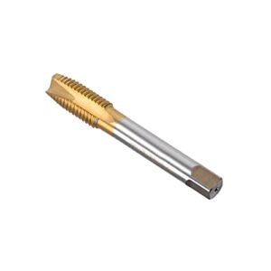 Hochwertiger Gewindebohrer für professionelle Ergebnisse - Metrisches M14 x 2 Gewinde, Titanbeschichtung, Hochleistungsstahl, Gewindebildung, Fräsen, Einfädeln