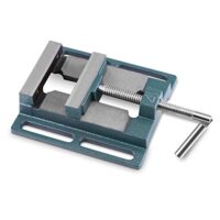 Cocoarm Maschinenschraubstock, 110 mm Backenbreite, professionelles Werkzeug aus Gusseisen und Stahl, ideal für Heimwerker und Handwerker