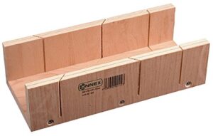 Hochwertige Schneidlade für Mehrschicht-Holz von Connex mit 240 mm Länge, 60 mm Breite und 35 mm Höhe in Silberfarbe