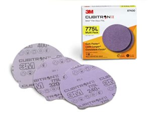 Cubitron II 3M Stikit Disc 775L, Multipack, Beschichtung, Schnittwinkel, Flöte, Lila - Präzise Schleif- und Bearbeitungsmöglichkeiten für verschiedene Substrate