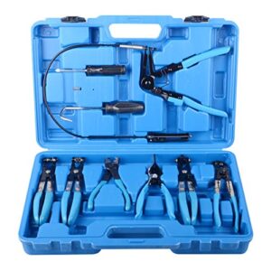 Schlauchklemmenzangen Set, Schlauchschellenzange, Werkzeug für Handwerk und Reparatur