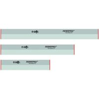 DEWEPRO Aluminium Trapez Kartätsche Set 3 tlg. - Abziehlatte, Richtscheit und Putzlatte mit Längen 100cm, 150cm und 200cm für Wandputz, Bodenputz und Estrich