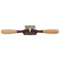 Hochwertiger Schweifhobel aus Eisen mit Durchmesser 51 mm und Länge 280 mm für die Bearbeitung von Holzbrettern