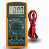 DT-9205M Handheld-Multimeter mit LCD-Digitalanzeige, um Spannung und Strom zu messen, ideal für Haushalts-Energieverbrauchstester und Wartungszwecke.