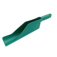 Dachrinnenschaufel für die Reinigung von Dachrinnen, ergonomisches Werkzeug mit gebogenem Griff und schmaler Form