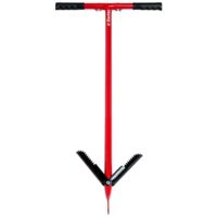 Kompost-Belüfter mit Vielseitigkeit, Gartenwerkzeug, Klapparmlehnen, Metallrahmen, T-Griffdesign, Kompostierungssystem