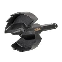 Dewalt Rapid Holz Forstnerbohrer, 74 mm ø für Bohrmaschinen in Hart und Weichholz, saubere Durchbruchsbohrungen